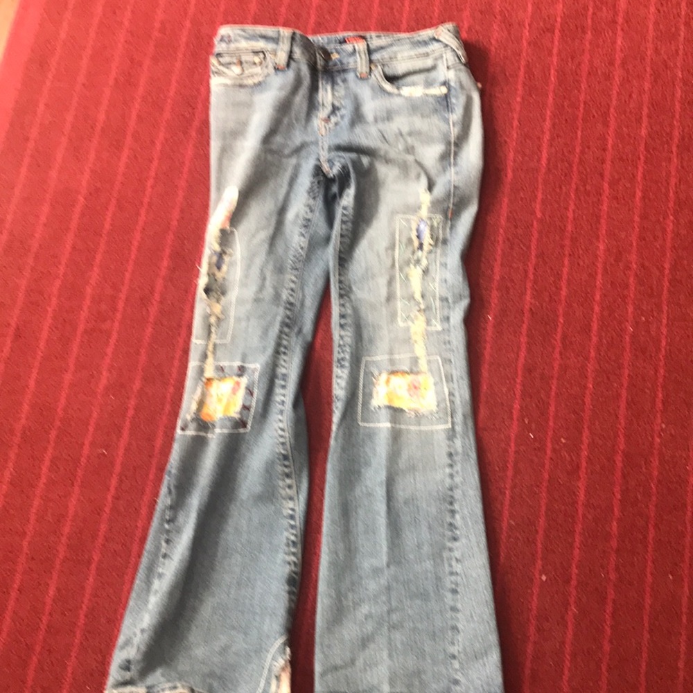 Vintage bell bottom jeans 🎈.    Size 11-12
